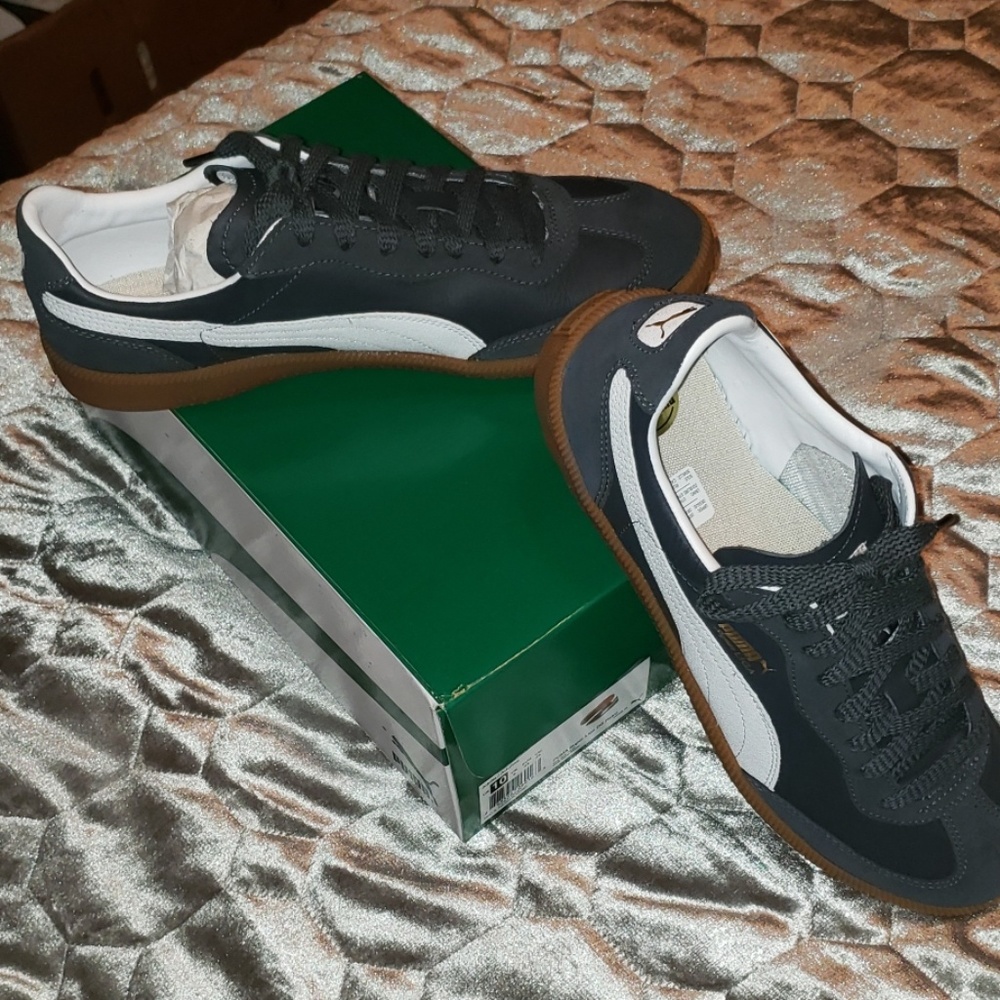 *SOLD*BNWB MEN'S PUMA LEATHER/SUEDE SHOES SZ 10